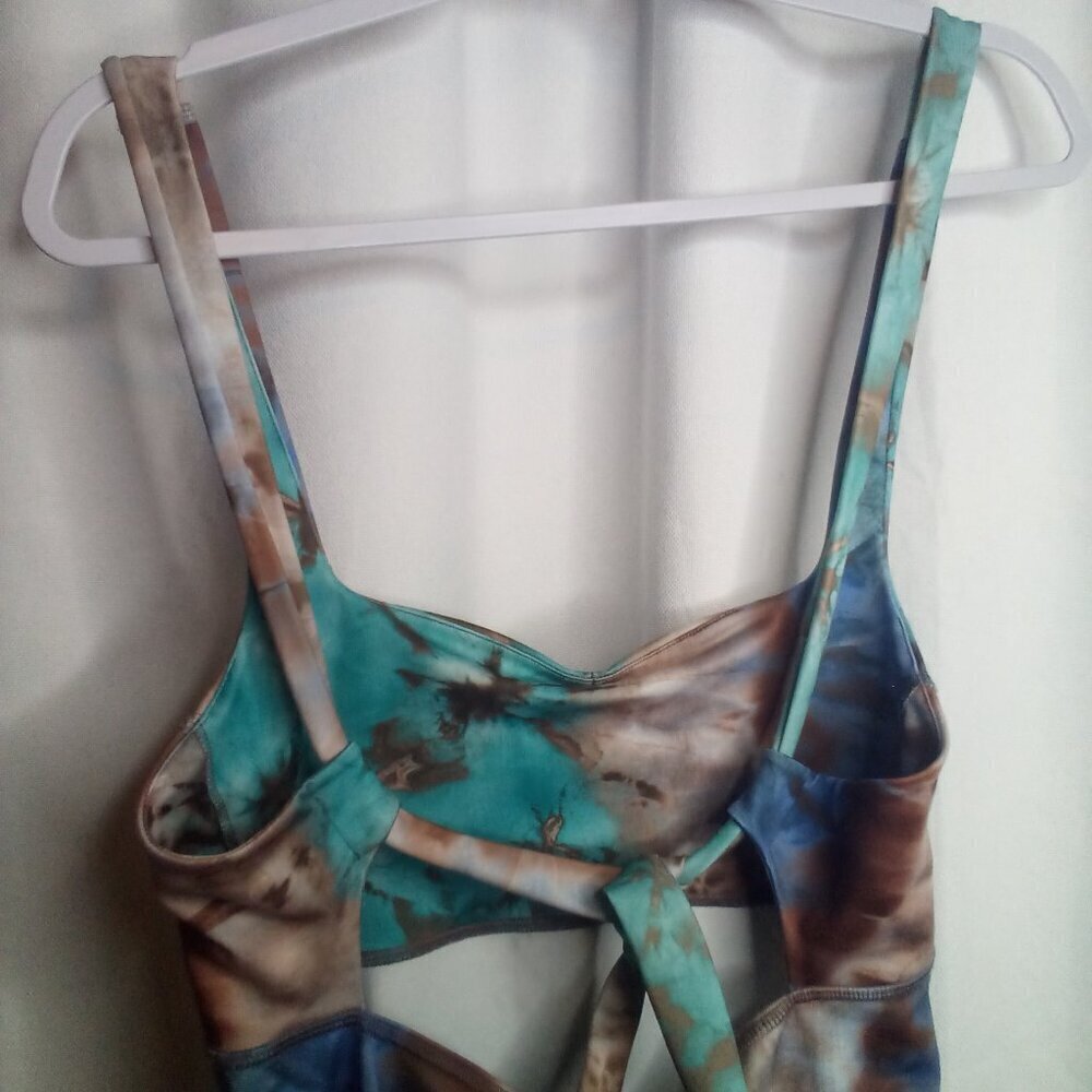 Mika Tank Top L Strappy Yoga Athletic Active Colorful - Picture 5 of 16